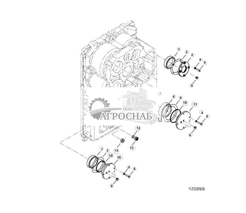 TRANSMISSION FRONT HOUSING GROUP 